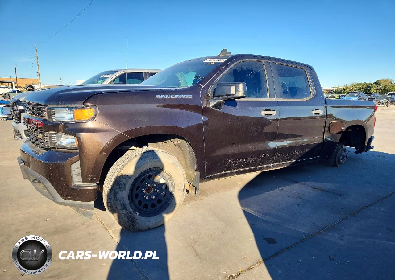 2020 Chevrolet Silverado C1500 Custom VIN:3GCPWBEK4LG261778 - 1