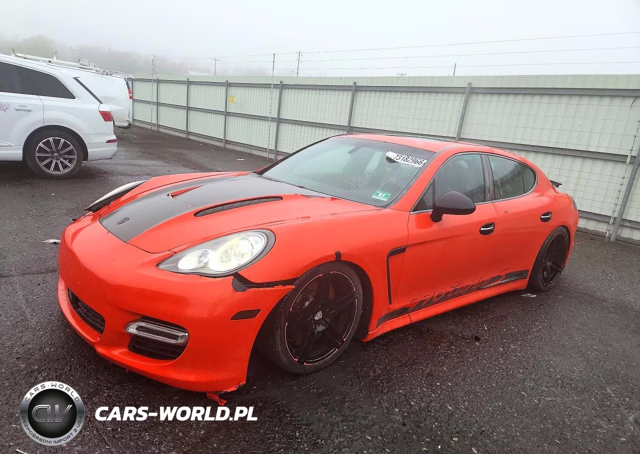 2010 Porsche Panamera Turbo VIN:WP0AC2A76AL091939 - 1