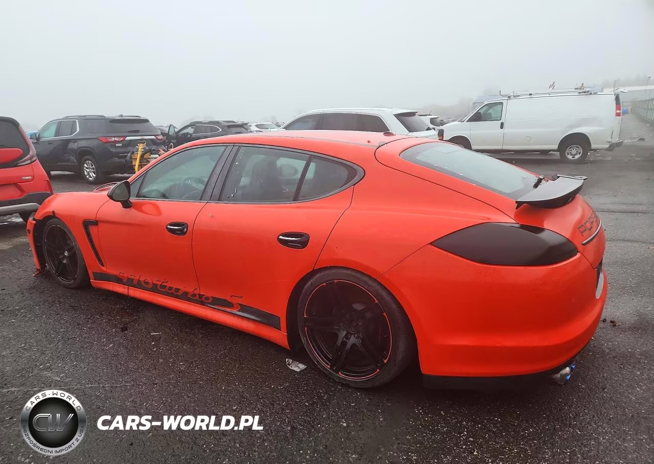 2010 Porsche Panamera Turbo VIN:WP0AC2A76AL091939 - 2