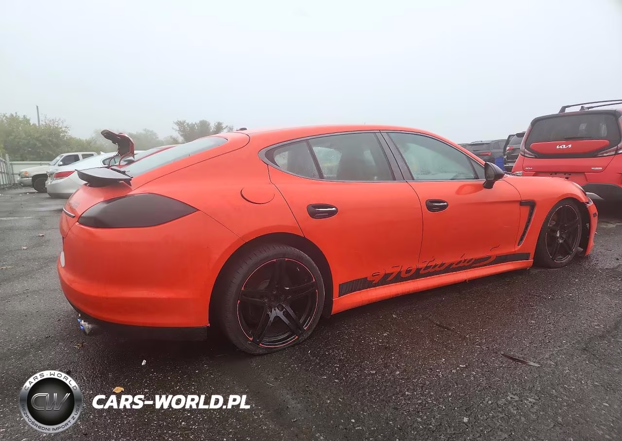2010 Porsche Panamera Turbo VIN:WP0AC2A76AL091939 - 3