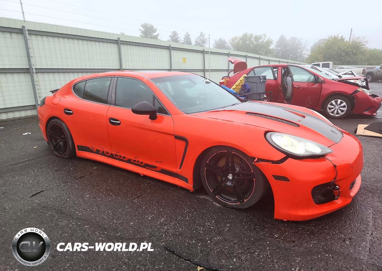2010 Porsche Panamera Turbo VIN:WP0AC2A76AL091939 - 4