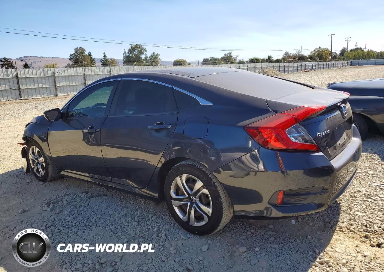 2018 Honda Civic Lx VIN:2HGFC2F51JH552010 - 2