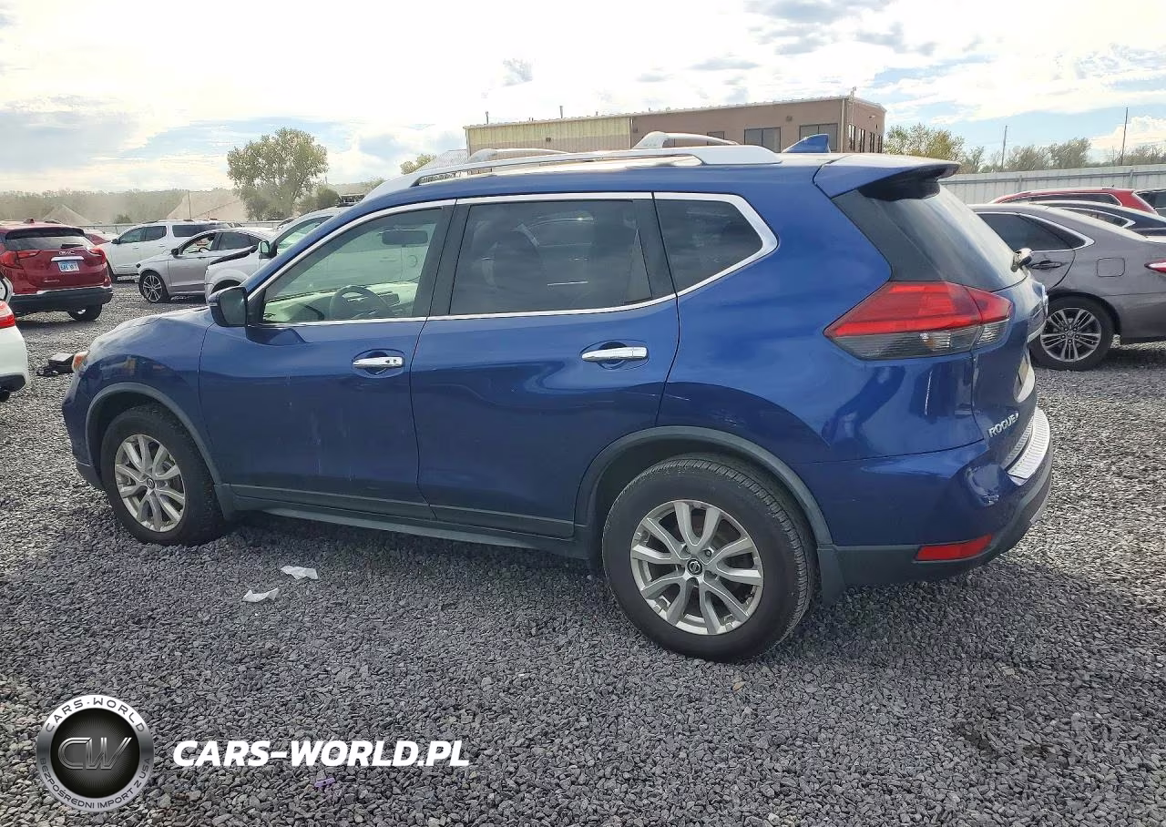 2017 Nissan Rogue Sv VIN:JN8AT2MT7HW152740 - 2
