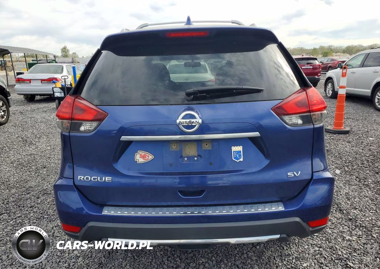 2017 Nissan Rogue Sv VIN:JN8AT2MT7HW152740 - 6