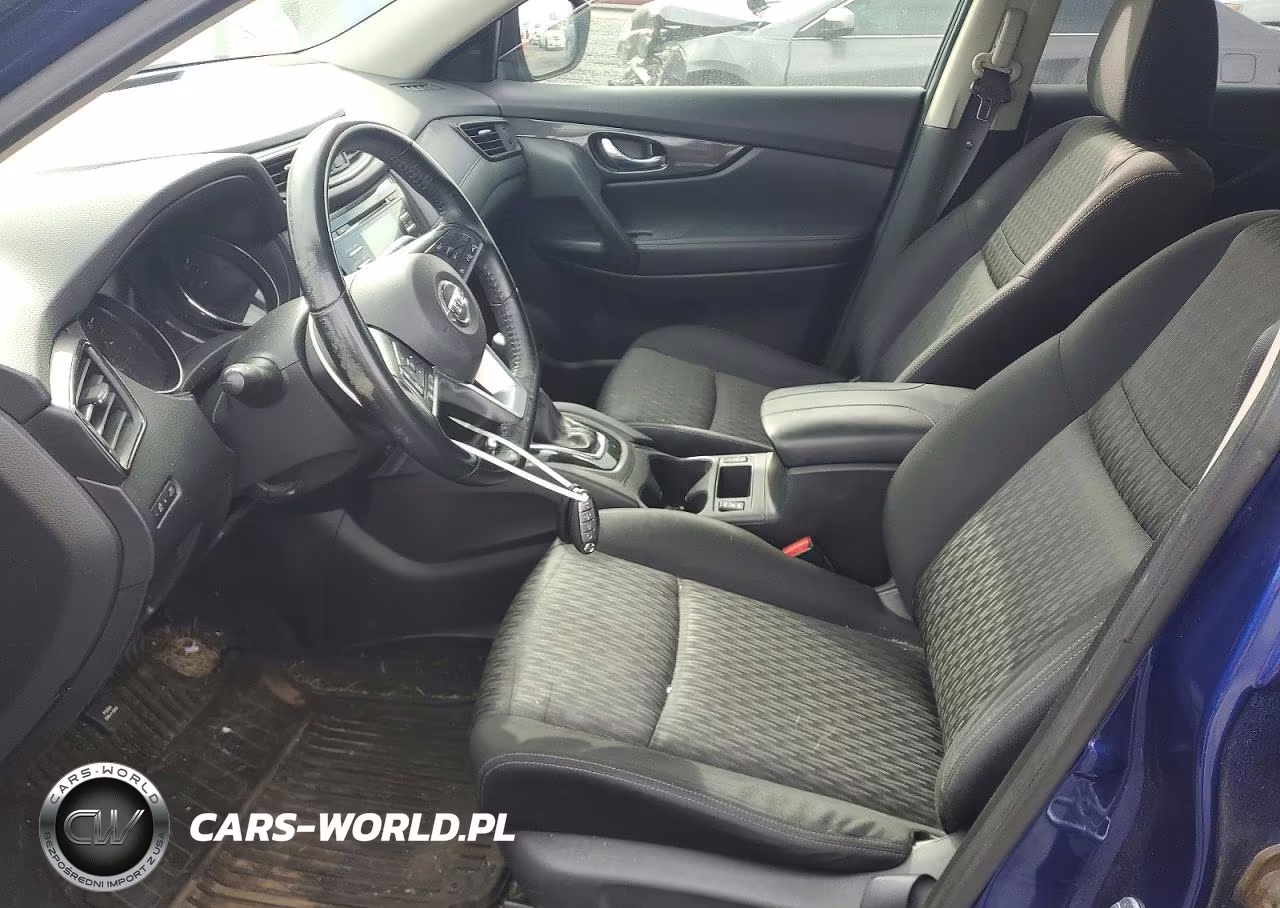 2017 Nissan Rogue Sv VIN:JN8AT2MT7HW152740 - 7