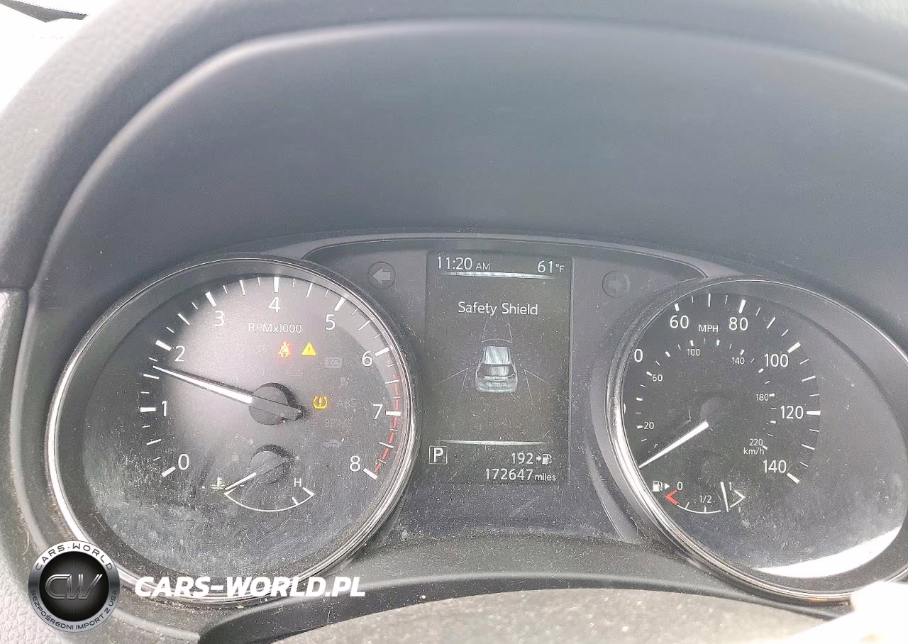2017 Nissan Rogue Sv VIN:JN8AT2MT7HW152740 - 9