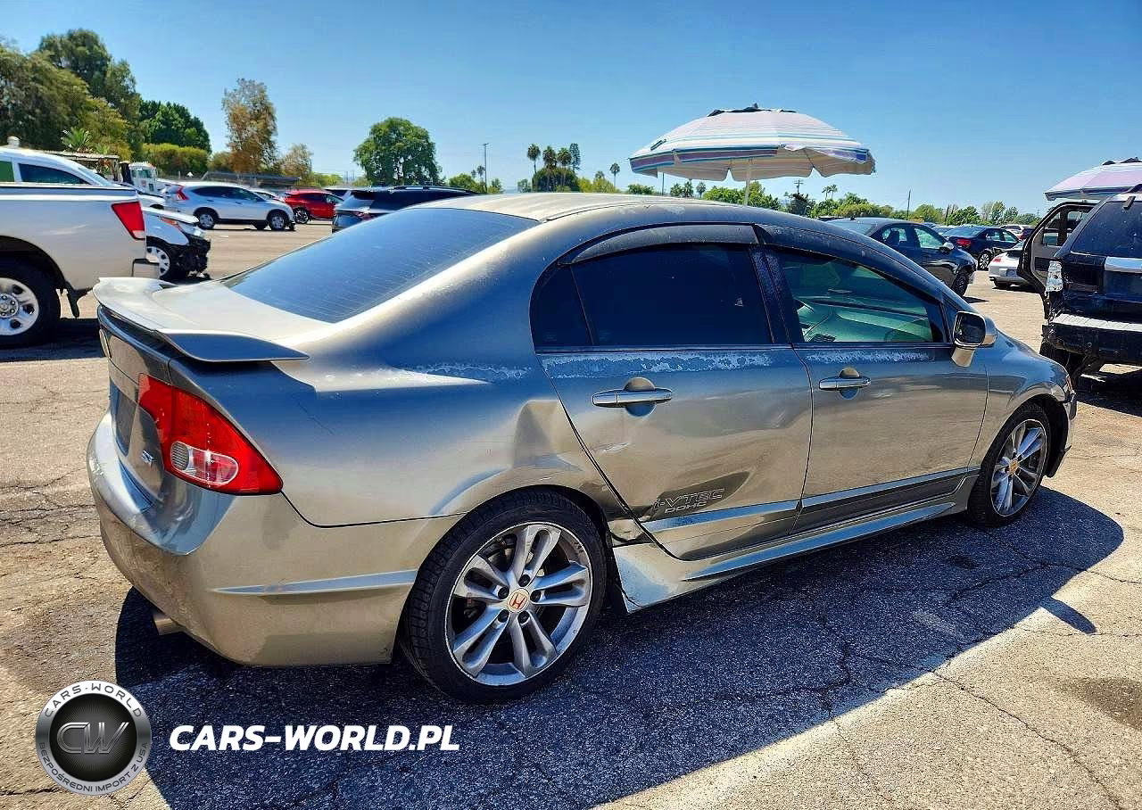 2008 Honda Civic Si VIN:2HGFA55508H709304 - 3