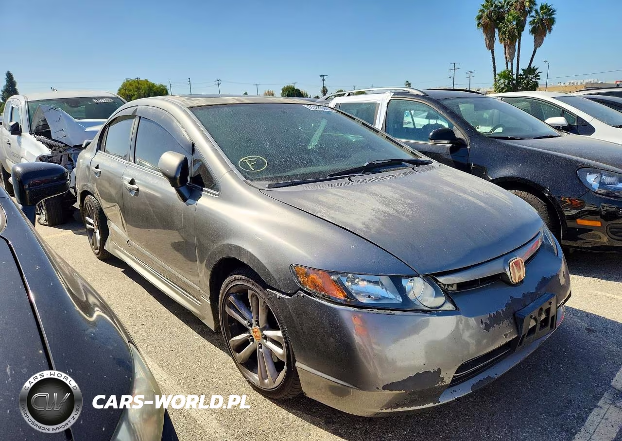 2008 Honda Civic Si VIN:2HGFA55508H709304 - 4