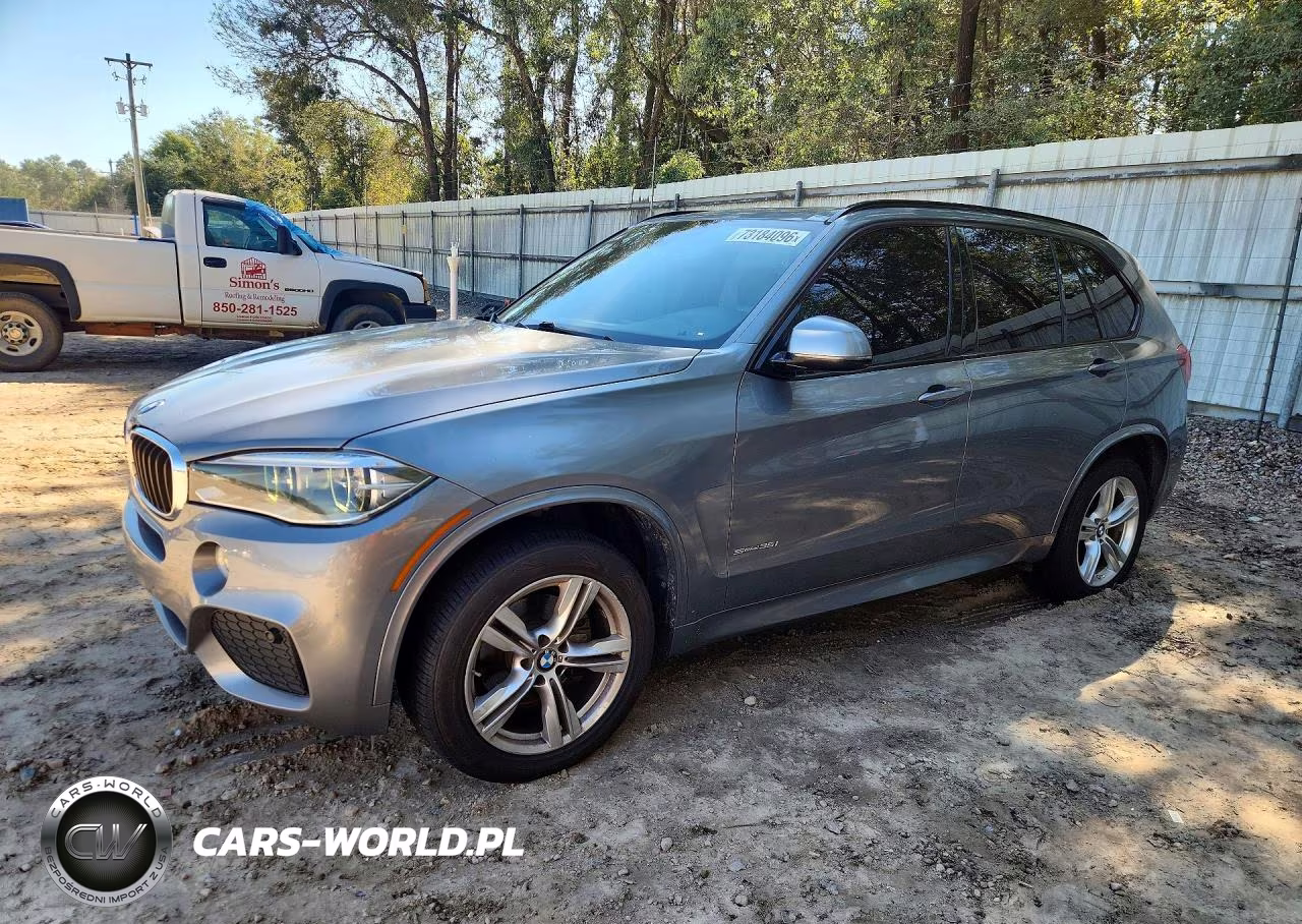 2015 BMW X5 Sdrive35I VIN:5UXKR2C50F0H36528 - 1