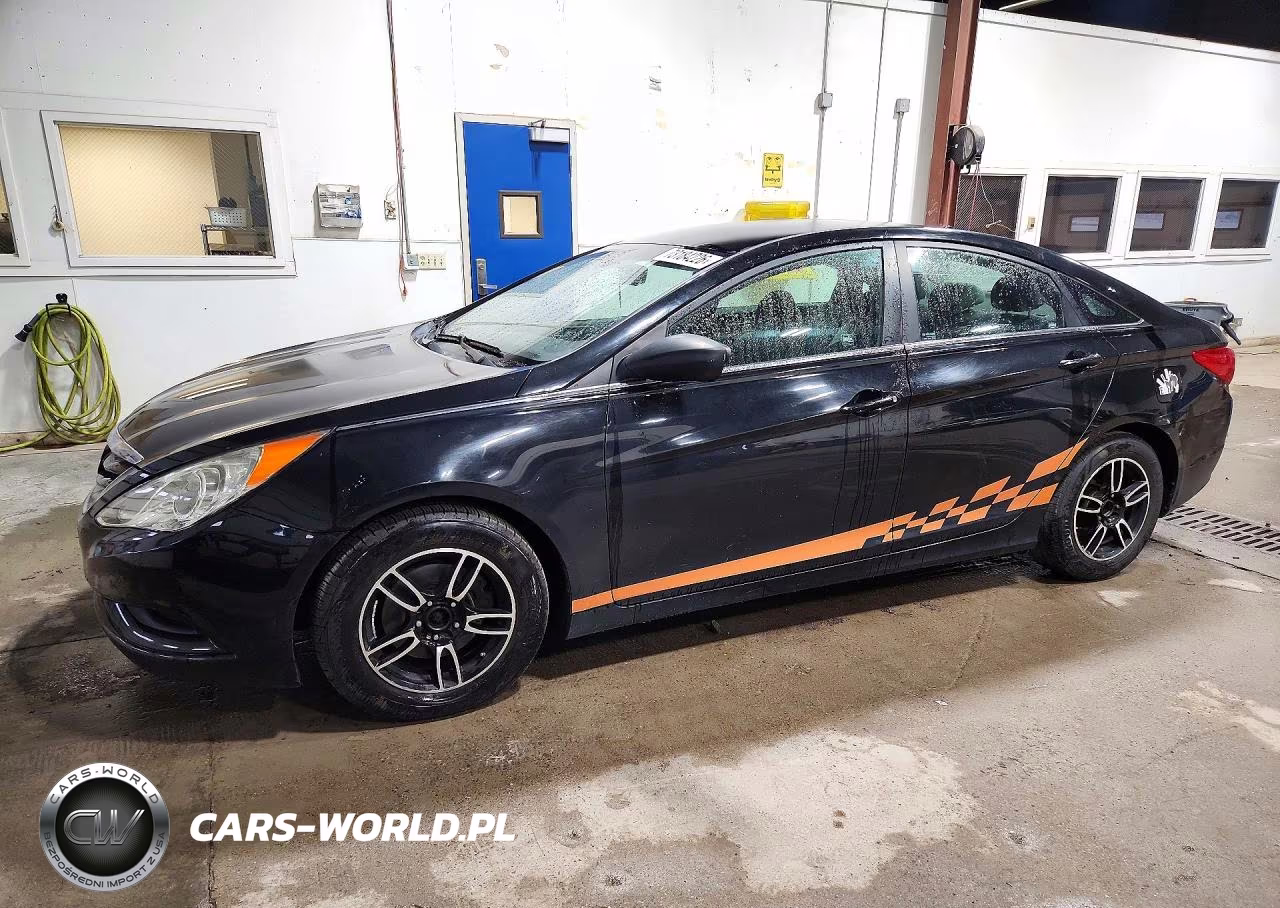 2012 Hyundai Sonata Gls VIN:5NPEB4ACXCH435387 - 1