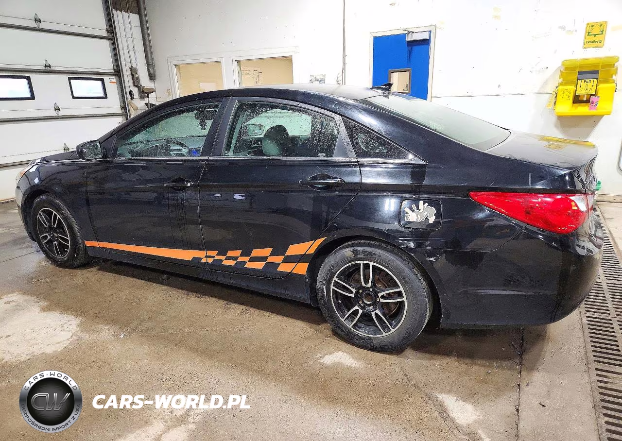2012 Hyundai Sonata Gls VIN:5NPEB4ACXCH435387 - 2