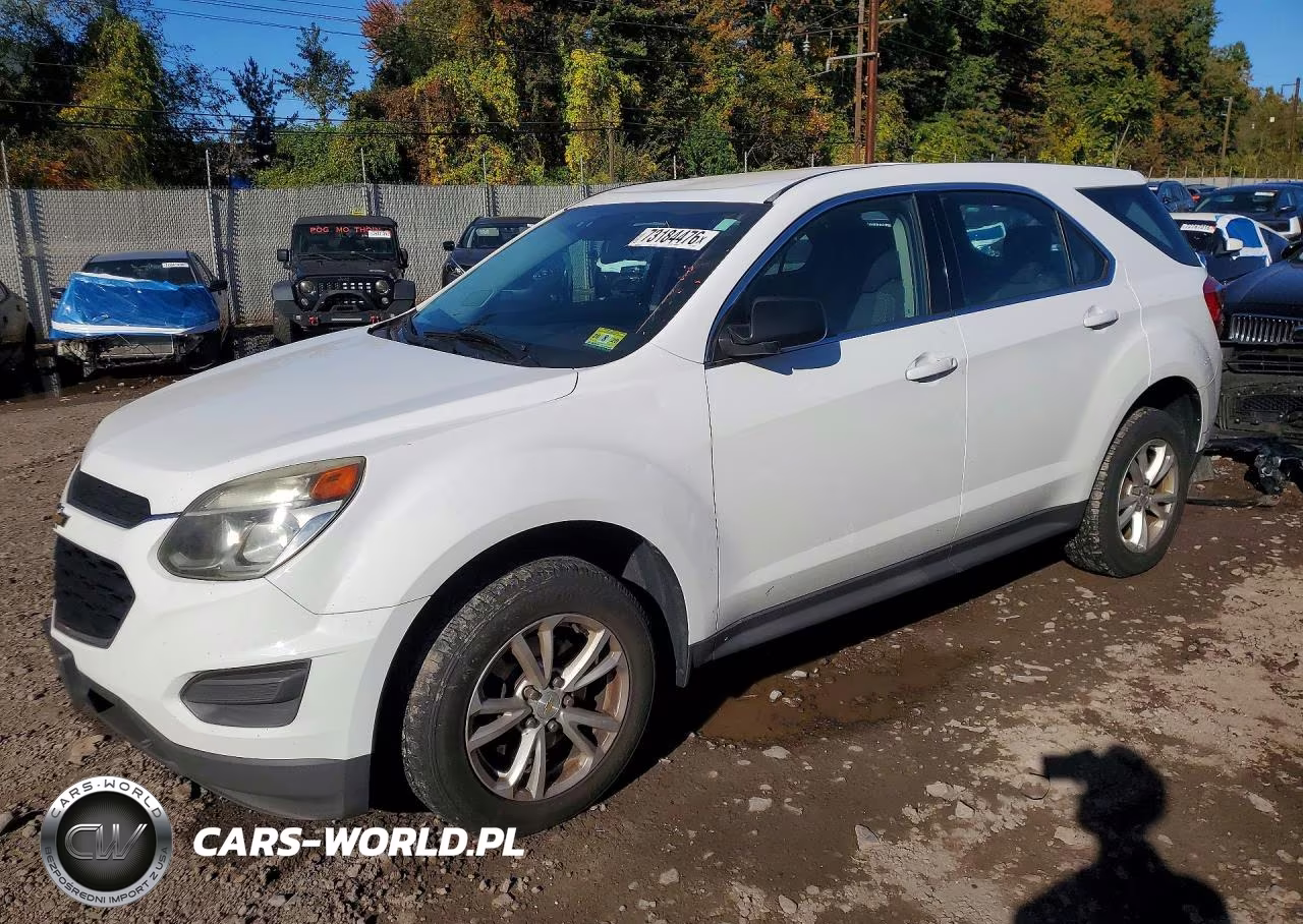 2017 Chevrolet Equinox Ls VIN:2GNFLEEK8H6252727 - 1