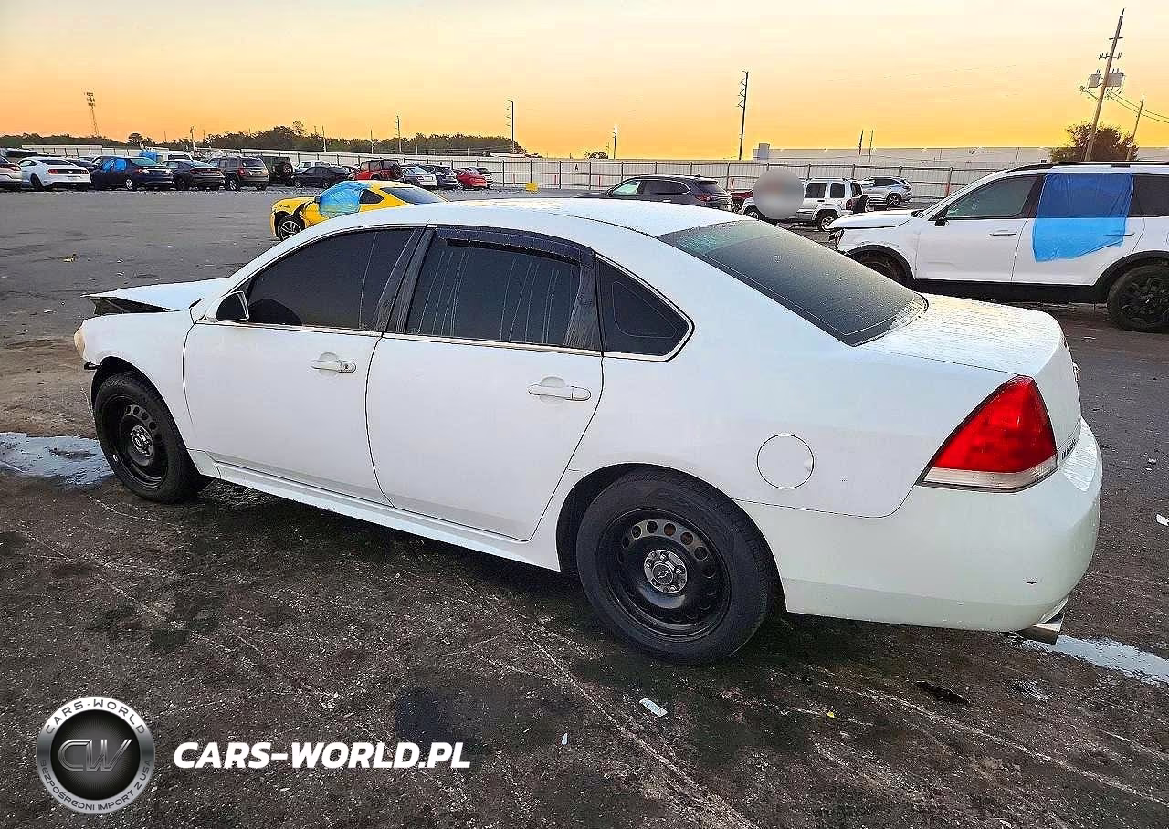 2013 Chevrolet Impala Police VIN:2G1WD5E32D1204591 - 2