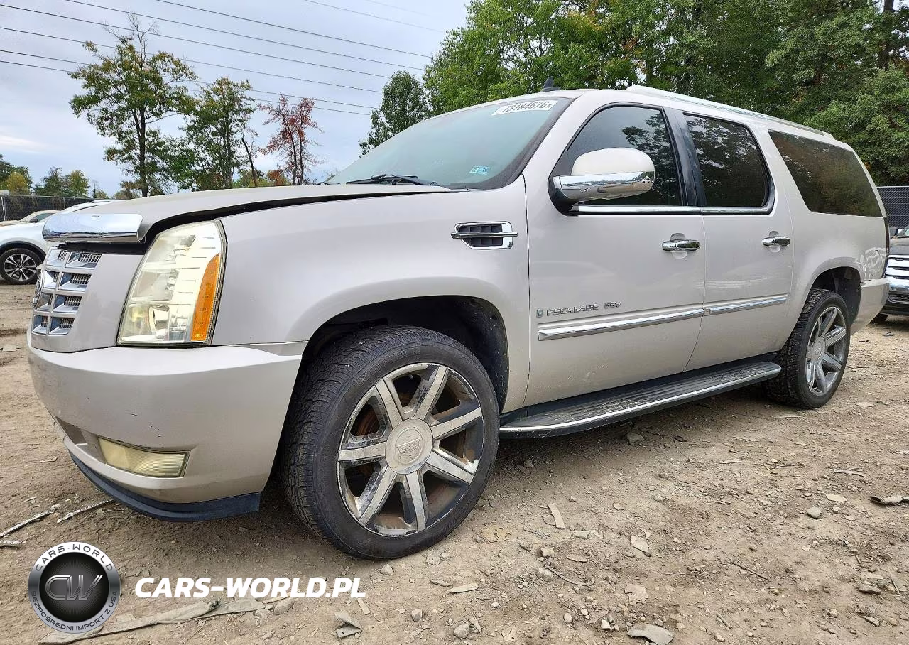 2007 Cadillac Escalade Esv VIN:1GYFK66847R222805 - 1