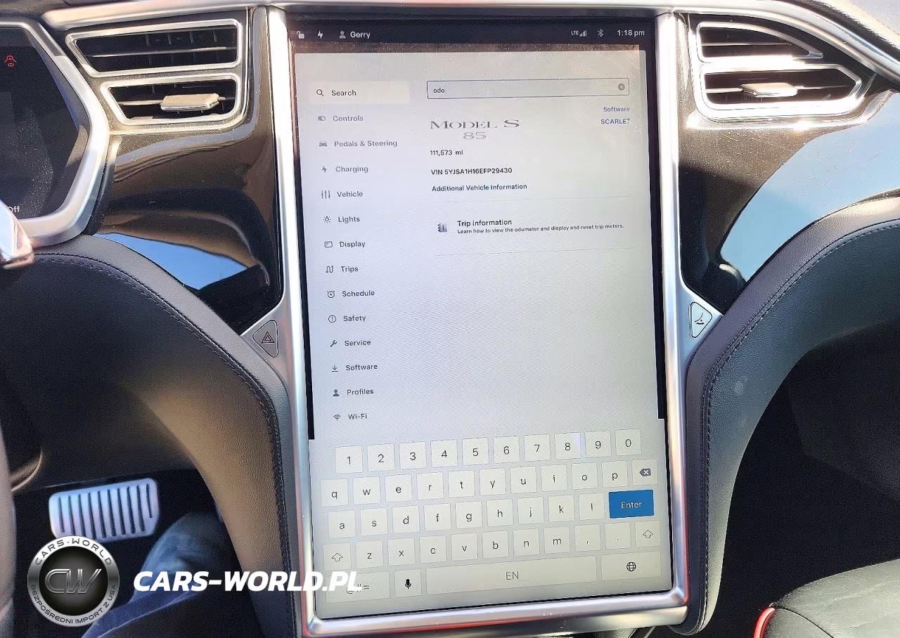 2014 Tesla Model S VIN:5YJSA1H16EFP29430 - 9