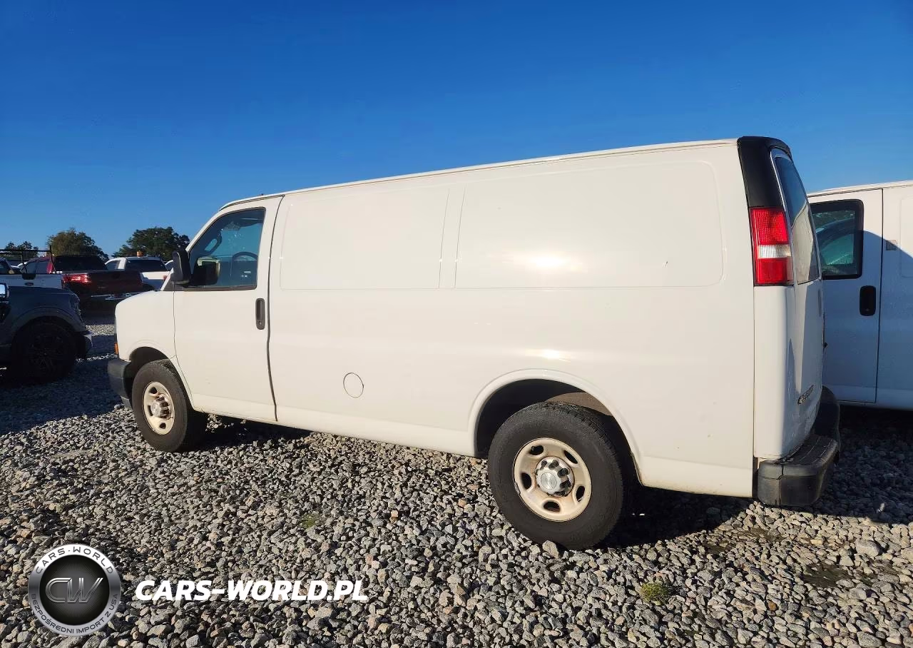 2019 Chevrolet Express 3500 Cargo Delivery Van VIN:1GCZGGFG1K1168162 - 2