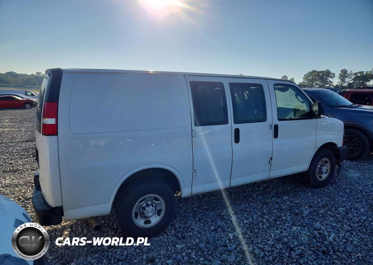 2019 Chevrolet Express 3500 Cargo Delivery Van VIN:1GCZGGFG1K1168162 - 3