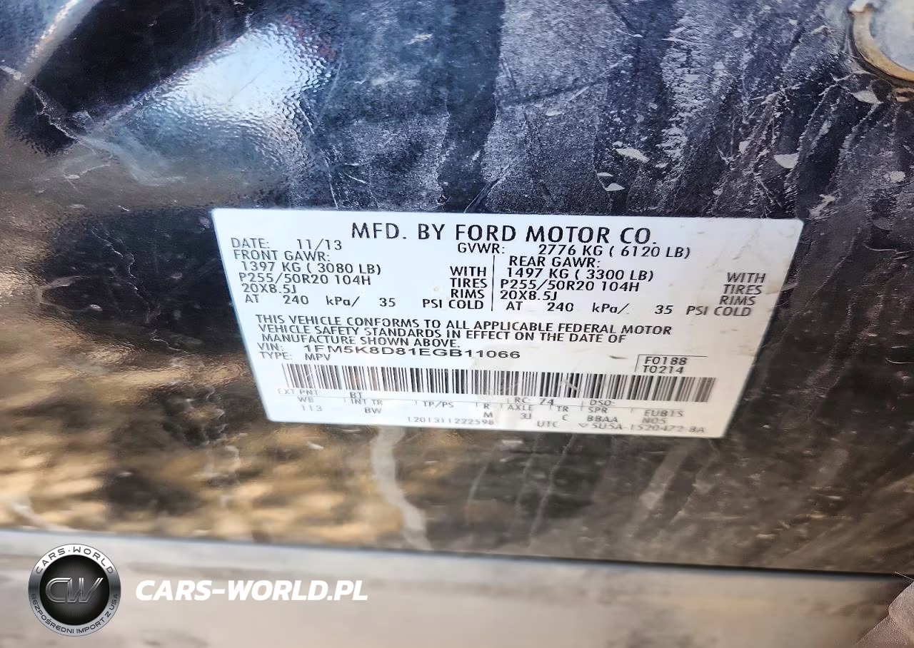 2014 Ford Explorer Xlt VIN:1FM5K8D81EGB11066 - 13