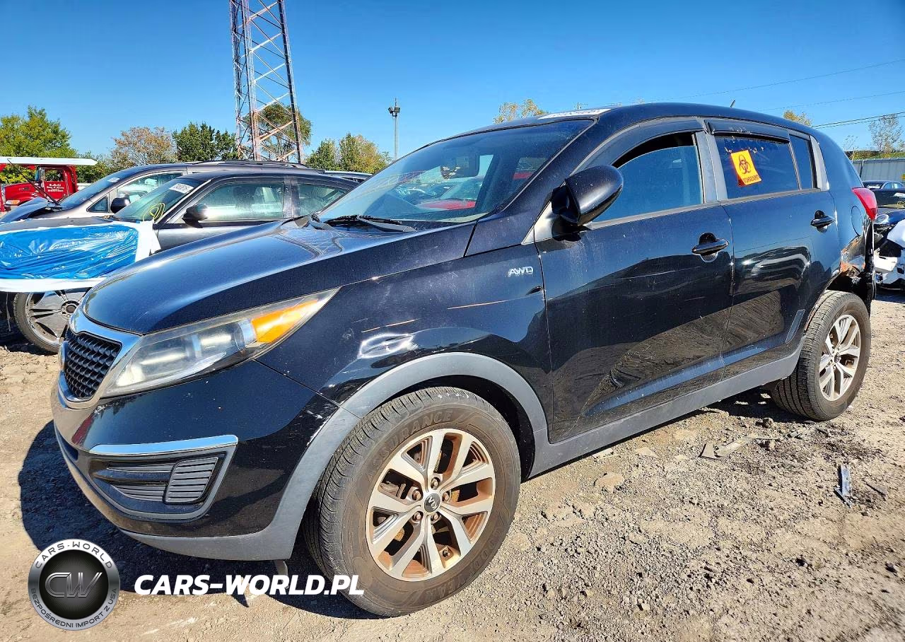 2014 Kia Sportage Lx VIN:KNDPBCAC9E7657705 - 1
