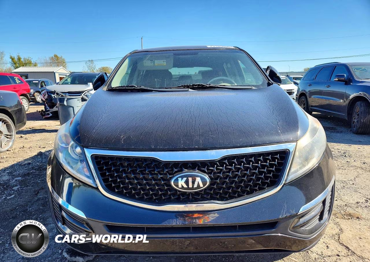 2014 Kia Sportage Lx VIN:KNDPBCAC9E7657705 - 5