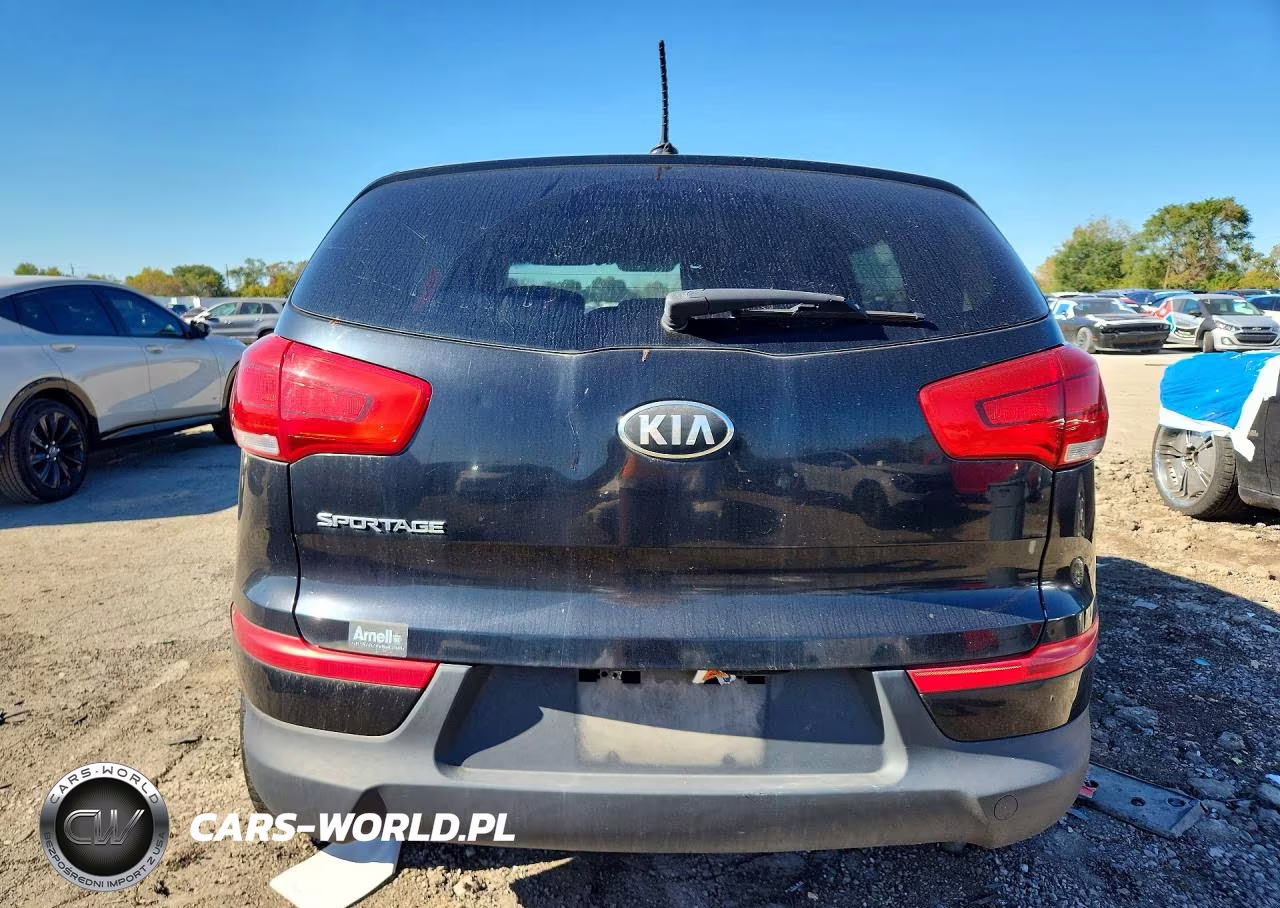2014 Kia Sportage Lx VIN:KNDPBCAC9E7657705 - 6