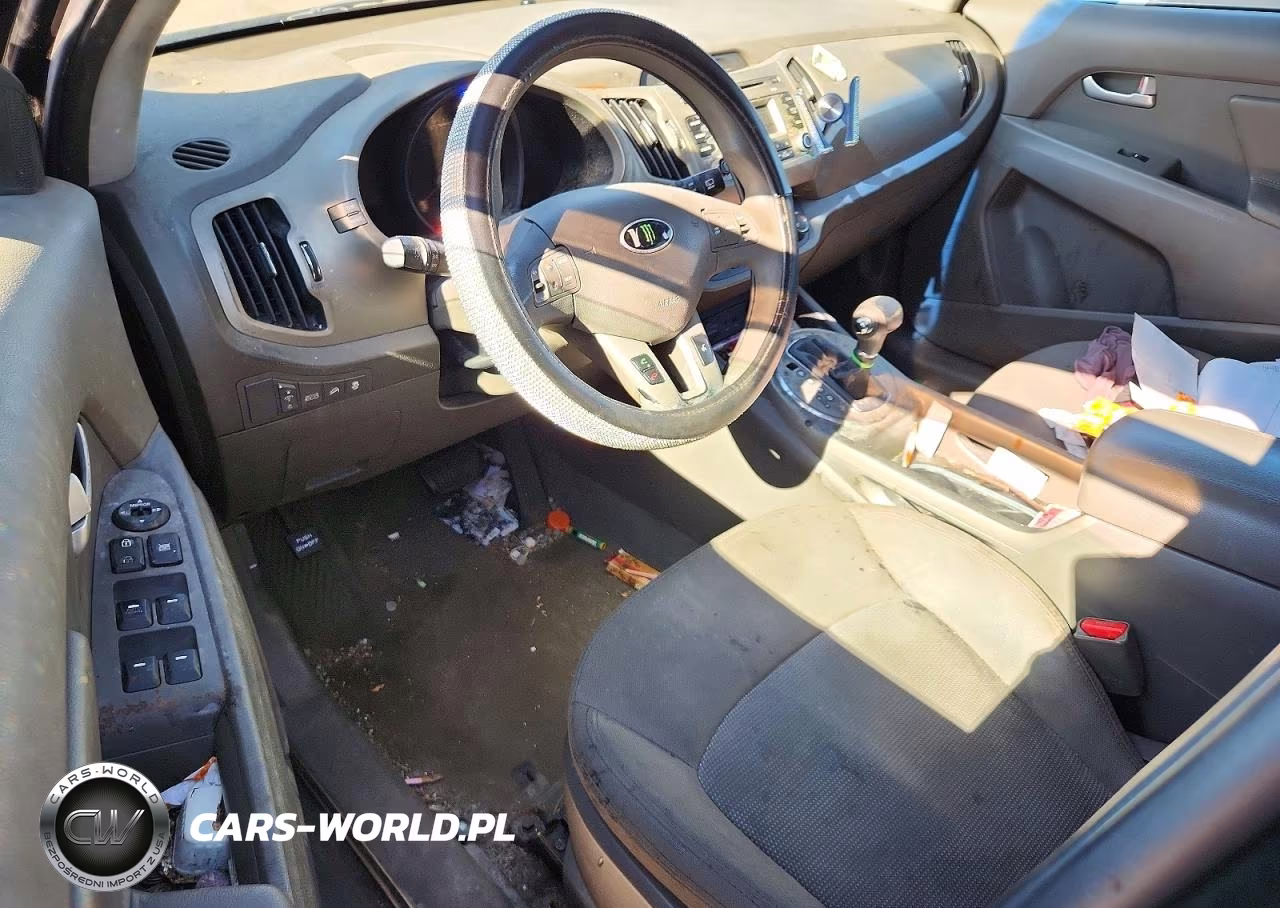 2014 Kia Sportage Lx VIN:KNDPBCAC9E7657705 - 8