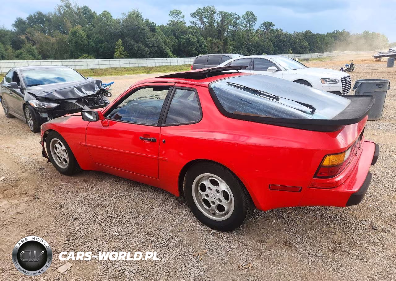 1985 Porsche 944 VIN:WP0AA0946FN451419 - 2