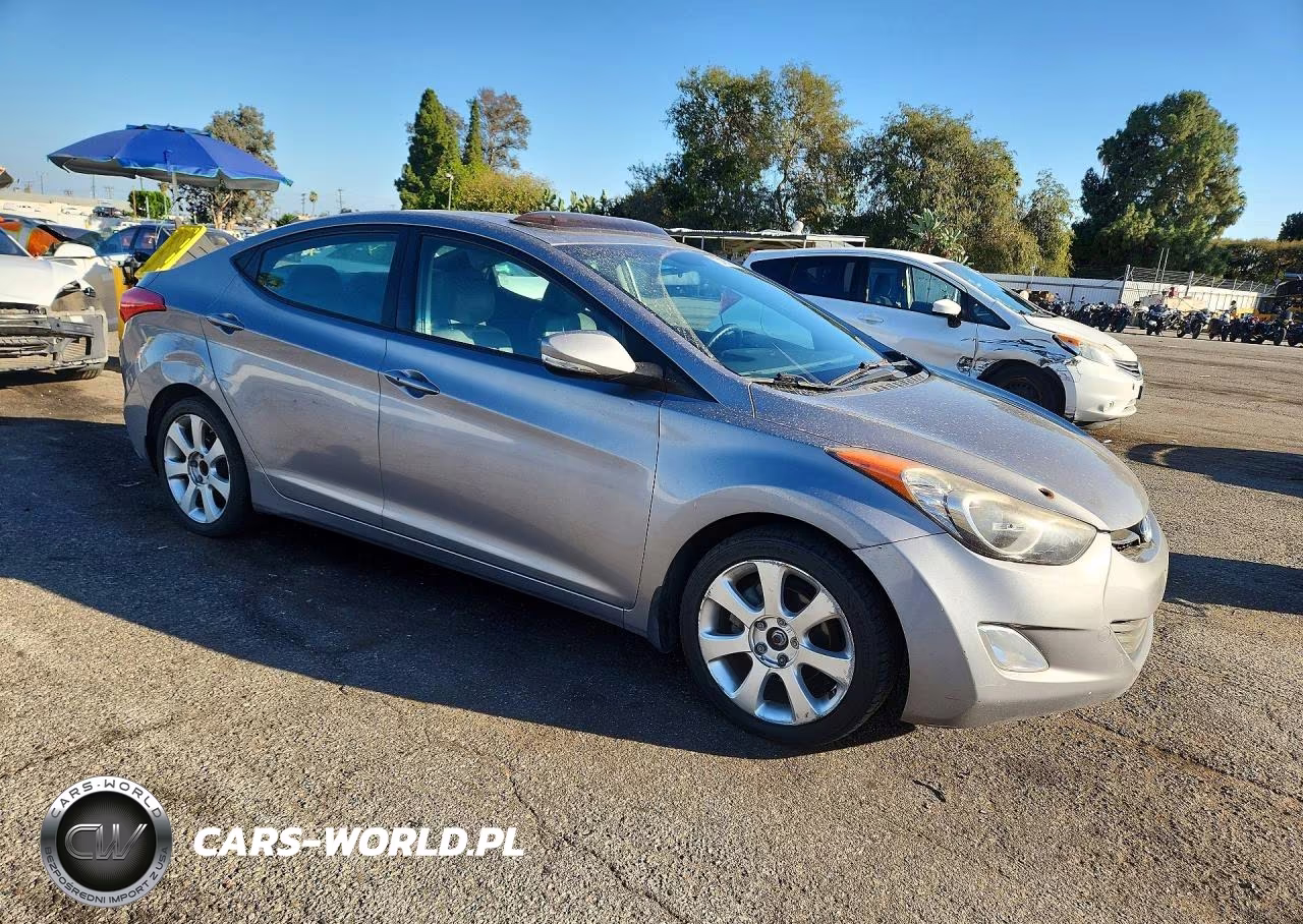 2012 Hyundai Elantra Limited VIN:KMHDH4AE5CU433415 - 4