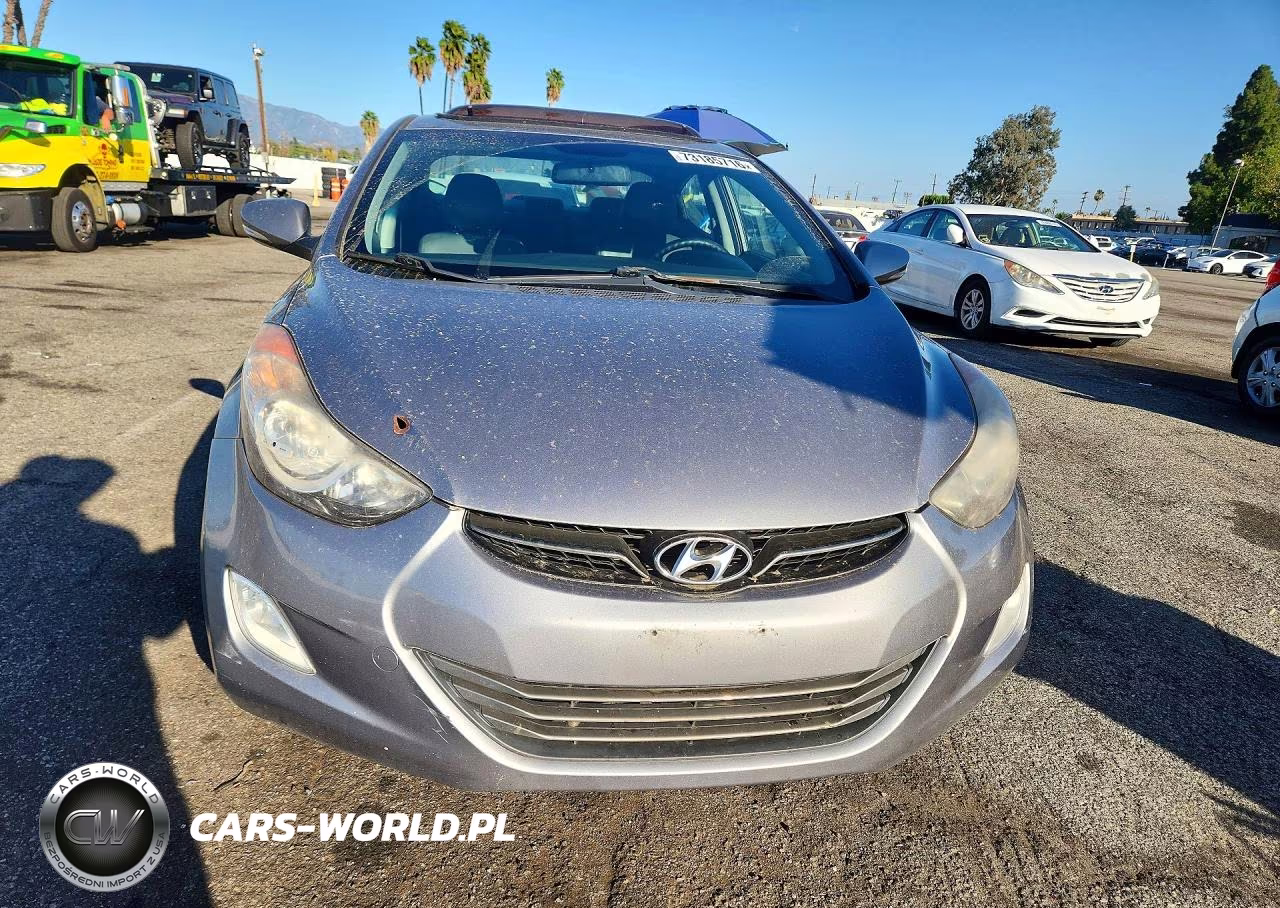 2012 Hyundai Elantra Limited VIN:KMHDH4AE5CU433415 - 5
