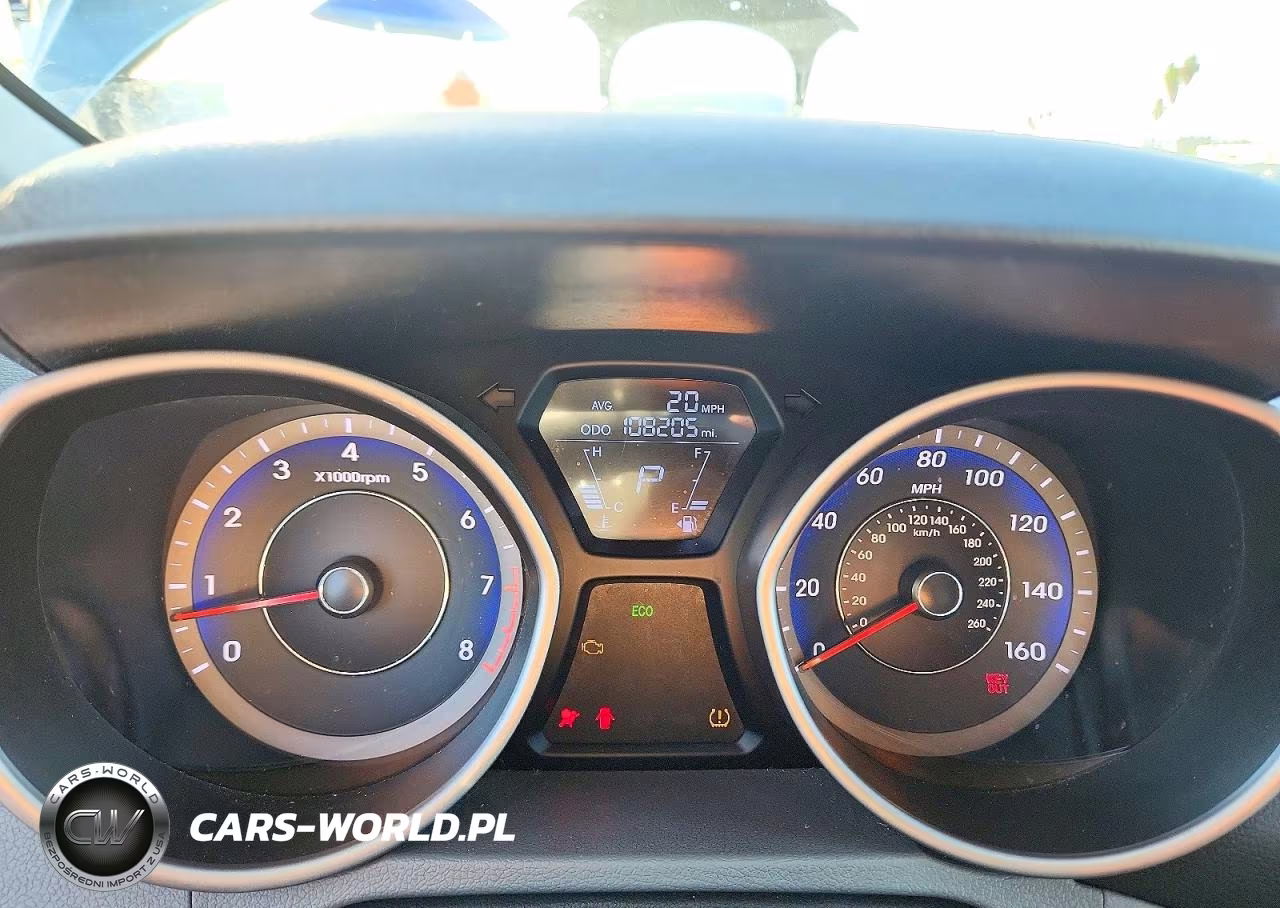 2012 Hyundai Elantra Limited VIN:KMHDH4AE5CU433415 - 9