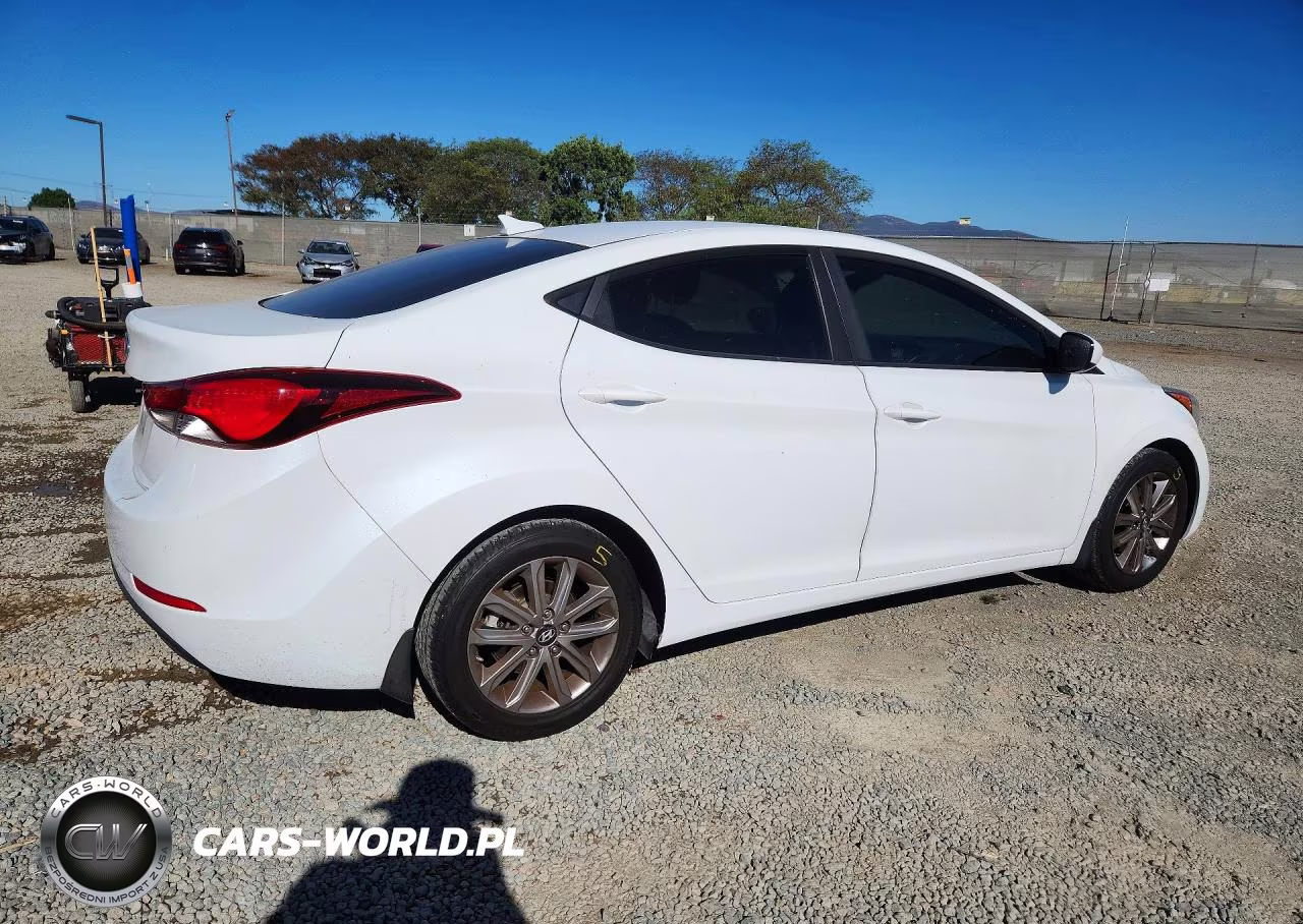 2016 Hyundai Elantra Se VIN:5NPDH4AE9GH727954 - 3