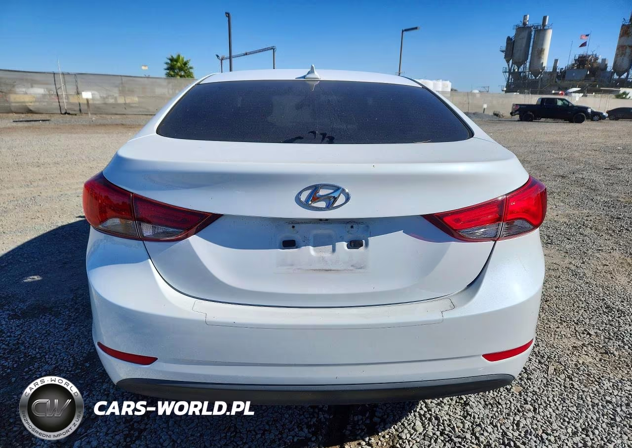 2016 Hyundai Elantra Se VIN:5NPDH4AE9GH727954 - 6