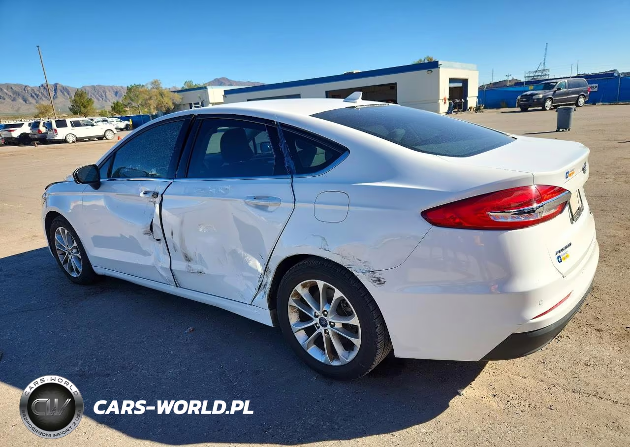 2019 Ford Fusion Se VIN:3FA6P0HD1KR198450 - 2