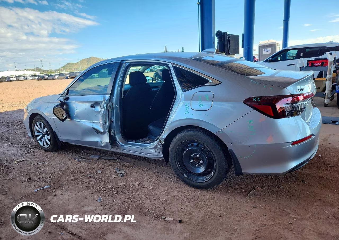 2025 Honda Civic Lx VIN:2HGFE2F27SH583540 - 2