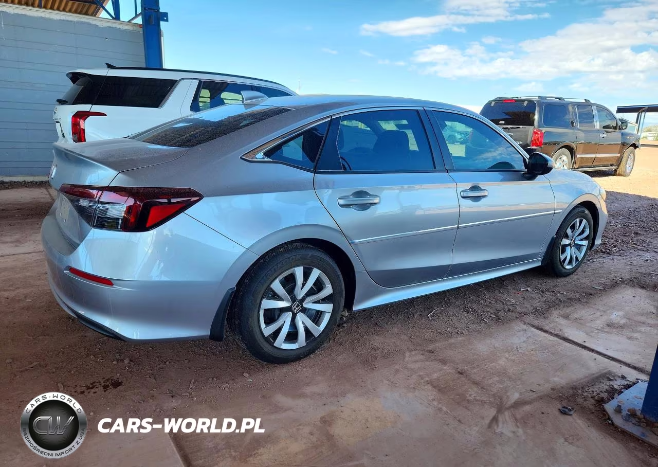 2025 Honda Civic Lx VIN:2HGFE2F27SH583540 - 3