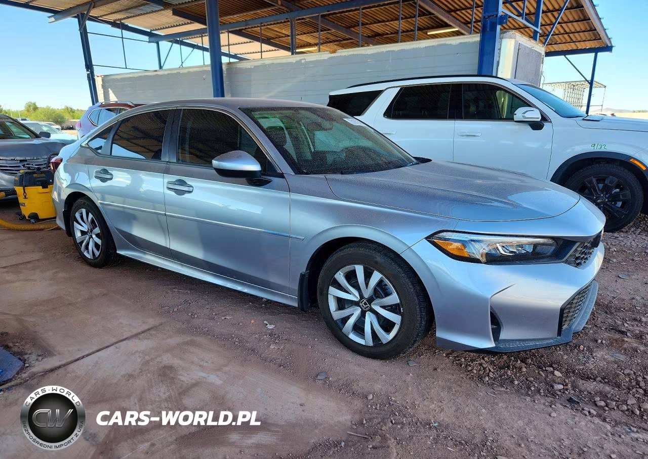 2025 Honda Civic Lx VIN:2HGFE2F27SH583540 - 4