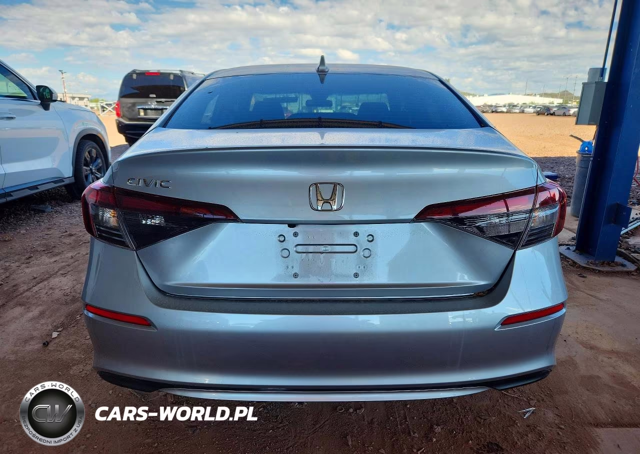 2025 Honda Civic Lx VIN:2HGFE2F27SH583540 - 6