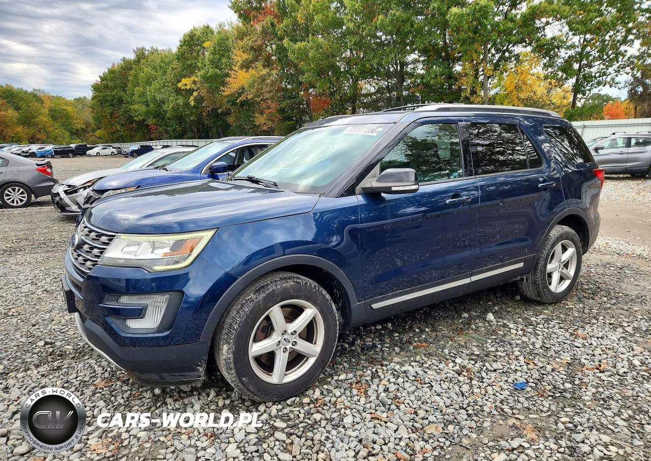 2017 Ford Explorer Xlt VIN:1FM5K8D86HGB25890 - 1