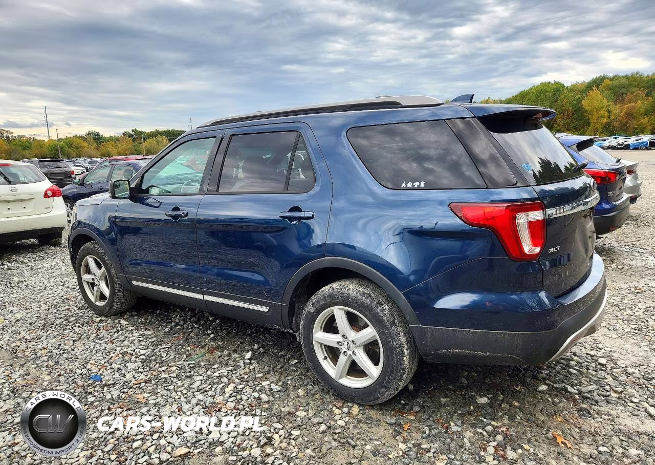 2017 Ford Explorer Xlt VIN:1FM5K8D86HGB25890 - 2