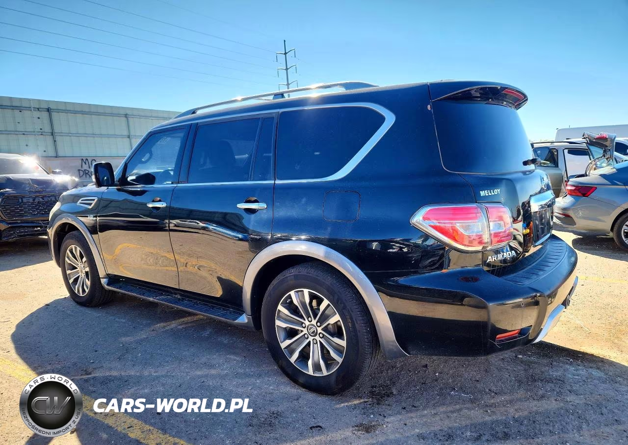 2018 Nissan Armada Sl VIN:JN8AY2NCXJX500045 - 2