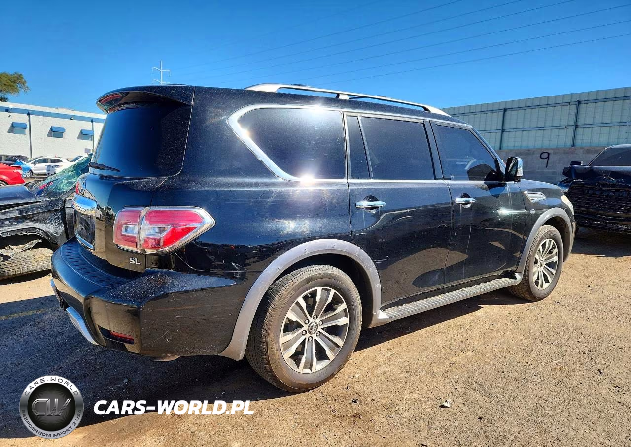 2018 Nissan Armada Sl VIN:JN8AY2NCXJX500045 - 3
