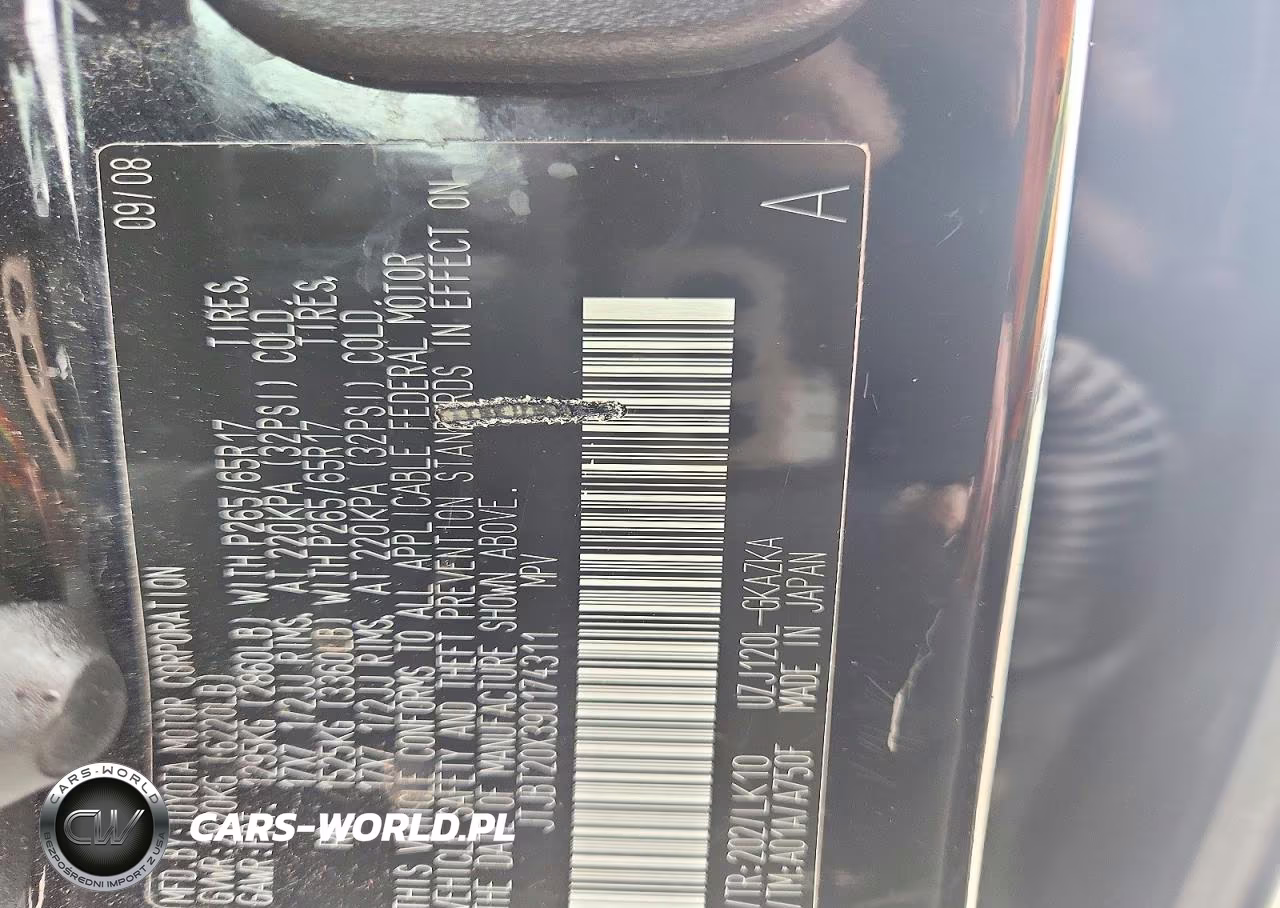 2009 Lexus Gx 470 VIN:JTJBT20X390174311 - 13