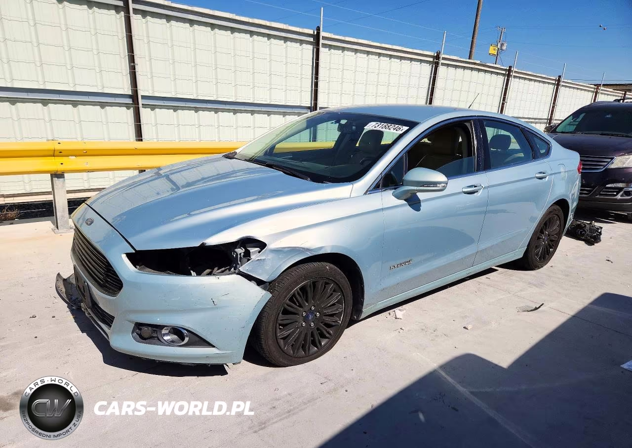2013 Ford Fusion Se Hybrid