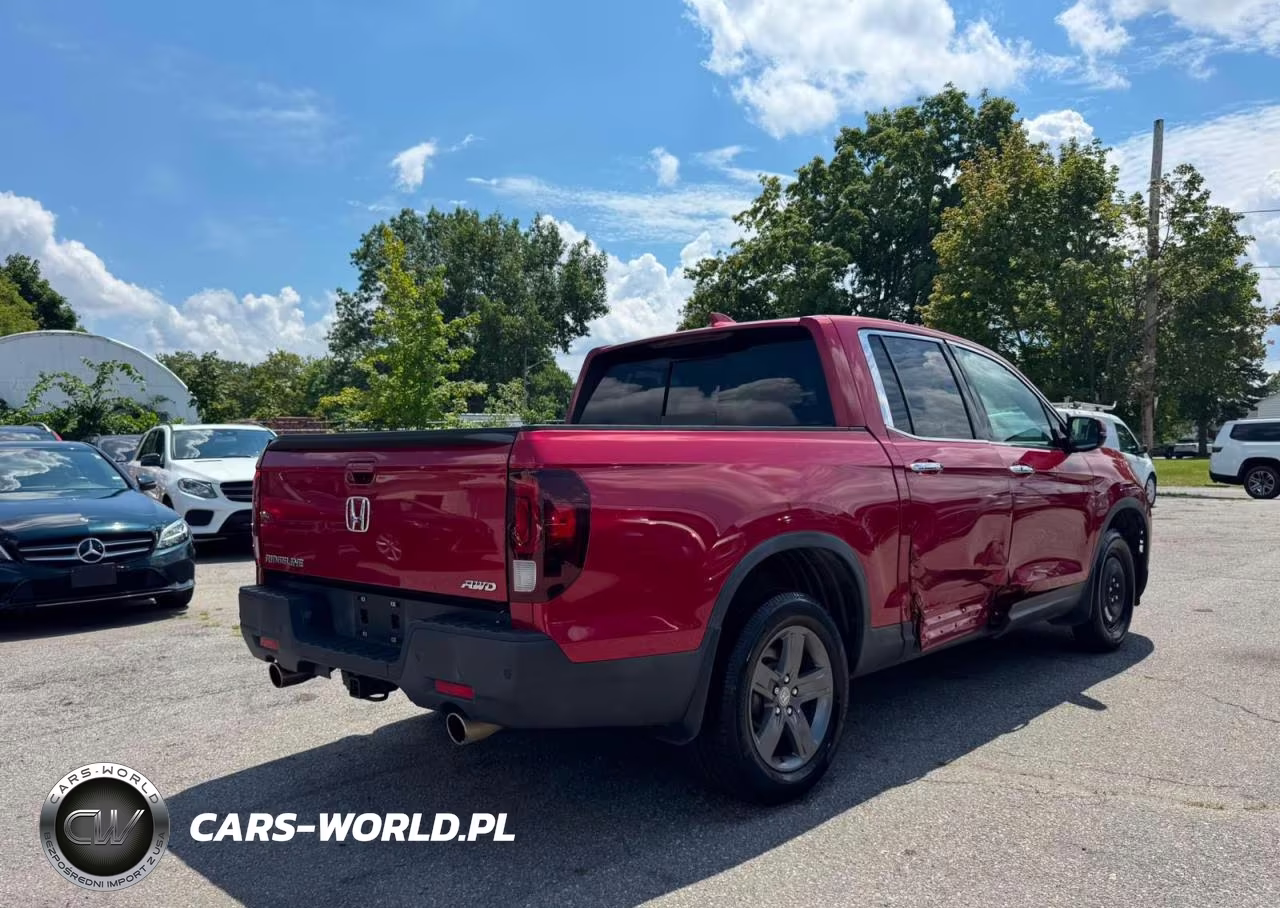 2022 Honda Ridgeline Rtl VIN:5FPYK3F72NB028708 - 4