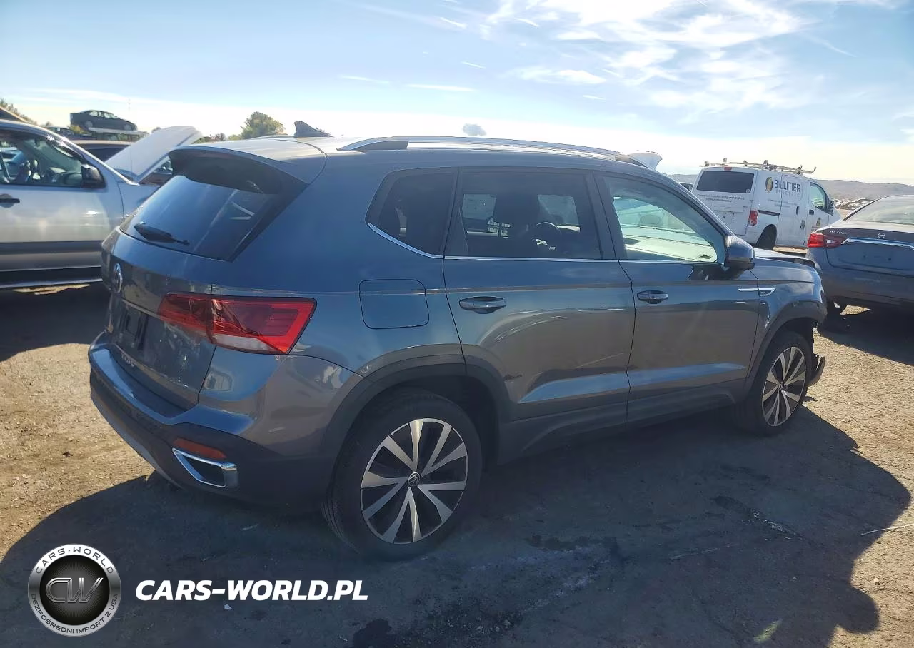 2022 Volkswagen Taos Se VIN:3VVTX7B29NM043449 - 3