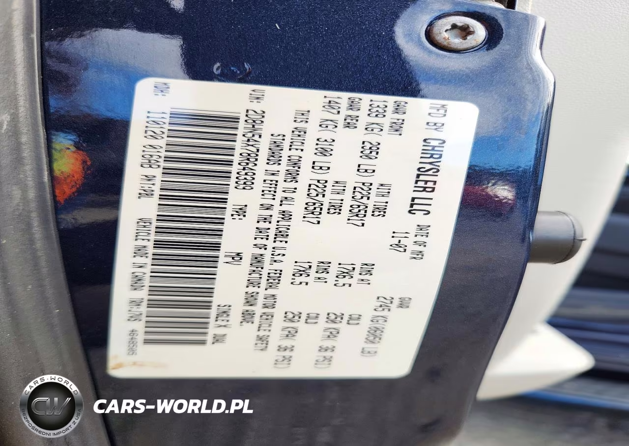 2008 Dodge Grand Caravan Sxt VIN:2D8HN54X78R649399 - 14