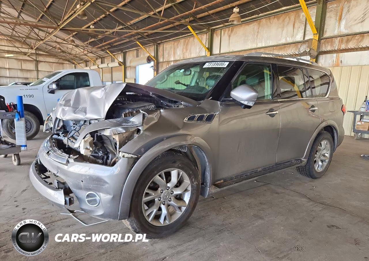 2012 Infiniti Qx56 Base VIN:JN8AZ2ND7C9716643 - 1