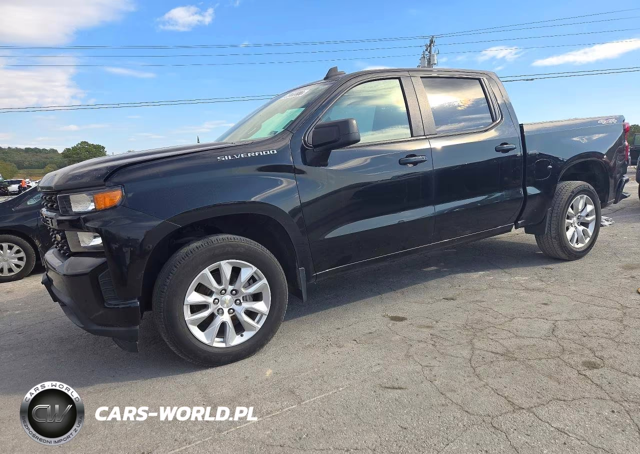 2021 Chevrolet Silverado K1500 Custom VIN:1GCPYBEK6MZ176792 - 1