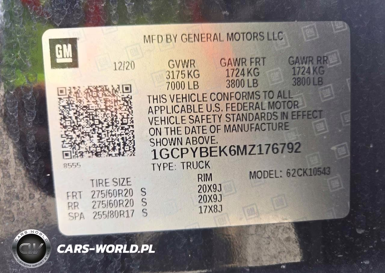 2021 Chevrolet Silverado K1500 Custom VIN:1GCPYBEK6MZ176792 - 12