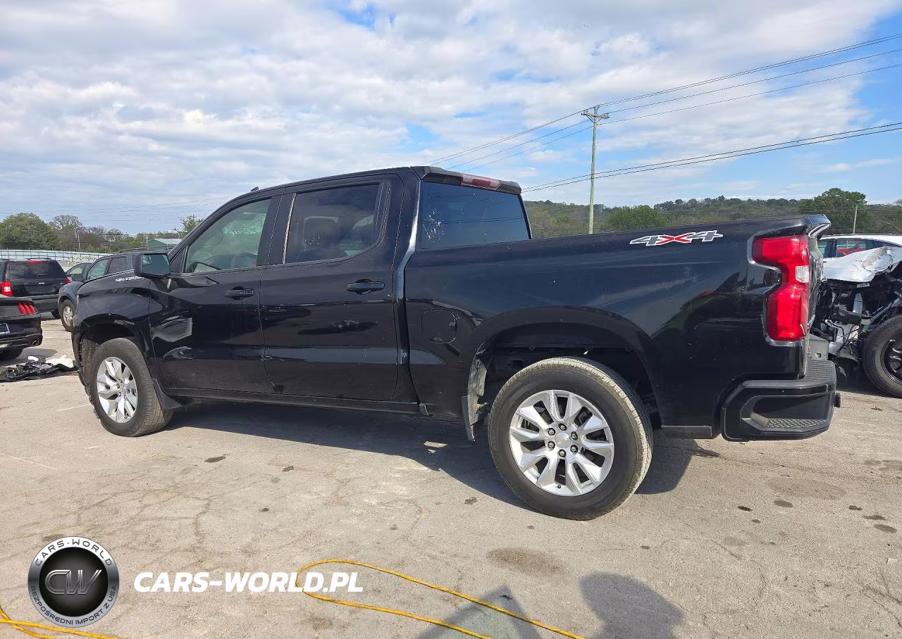2021 Chevrolet Silverado K1500 Custom VIN:1GCPYBEK6MZ176792 - 2